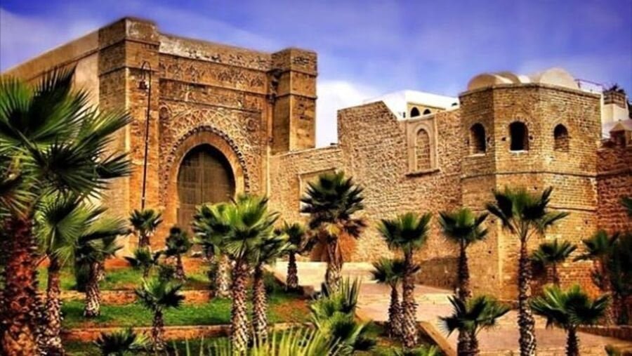 What is the Kasbah Oudaya Rabat's history?